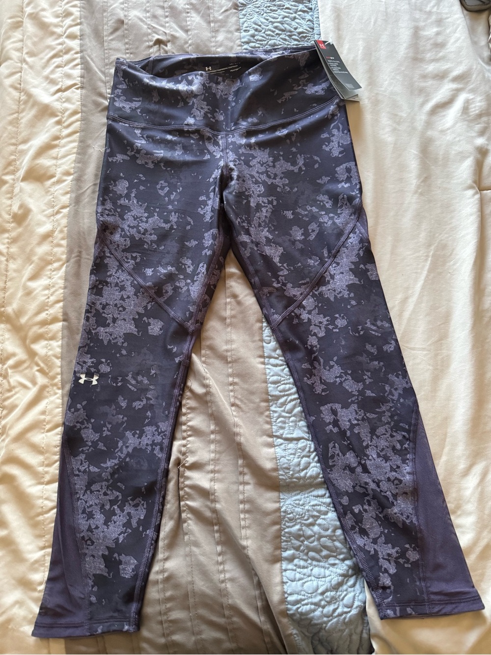 LG Women's Dark Purple Camo Jeggings